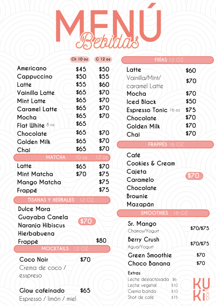 menú kukicop 